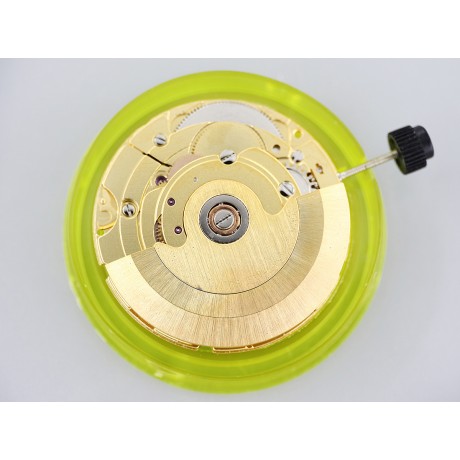 Asian 2824 gold plated watch movement PT-211