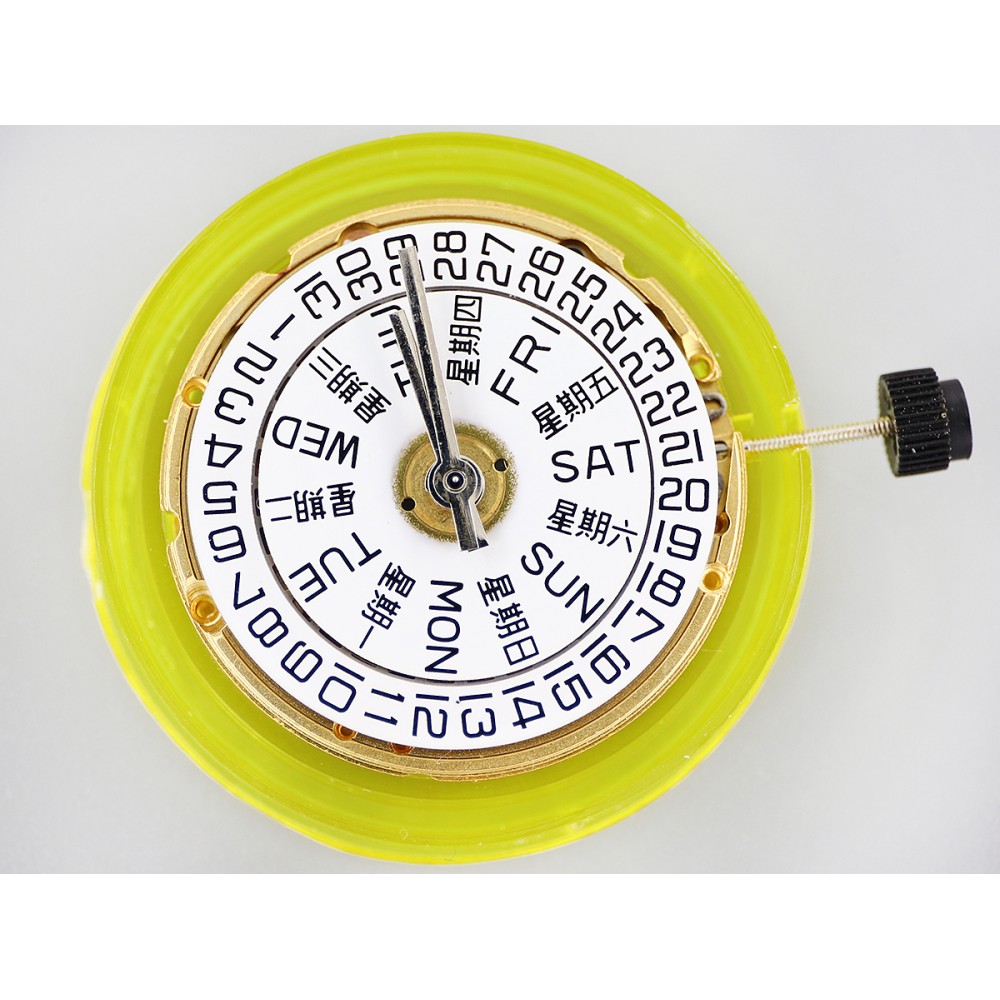 Asian 2824 gold plated watch movement V3 PT-209