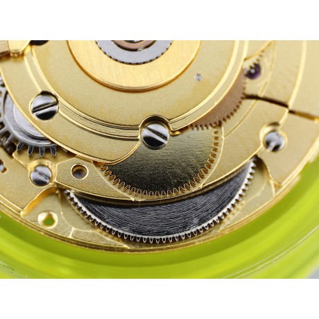 Asian 2836 gold plated watch movement PT-212
