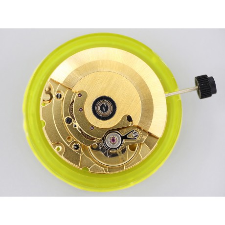 Asian 2836 gold plated watch movement PT-212