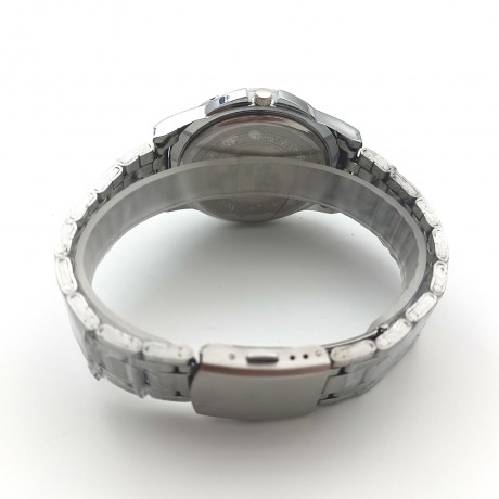 Brand New Waterproof Blu-ray Steel Band Men’s Calendar Watch PT-002