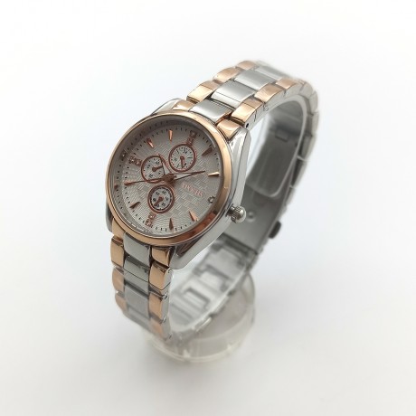 Dual Calendar Casual Waterproof Automatic Steel Band Men’s Watch PT-037