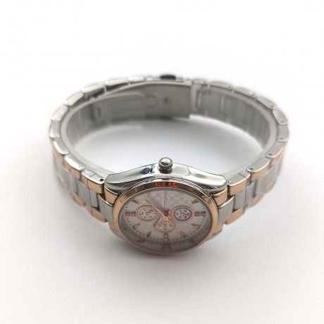 Dual Calendar Casual Waterproof Automatic Steel Band Men’s Watch PT-037