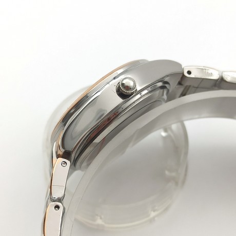 Dual Calendar Casual Waterproof Automatic Steel Band Men’s Watch PT-037
