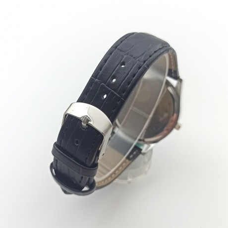 Life waterproof couple watch with calendar Luminous 3D stripe steel band quartz watch PT-006