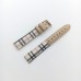 New Fashion Stripe Pattern Ladies Genuine Leather Watch Strap For PT-007