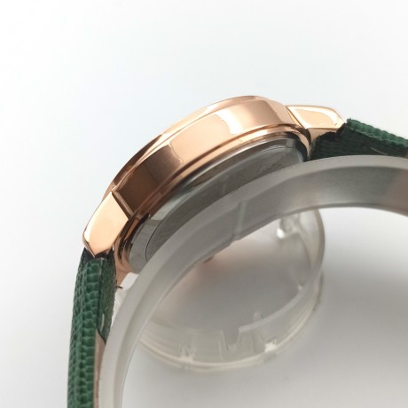 New Ladies Watch Waterproof Watch Vintage Roman Calendar Belt Small Green Watch PT-012