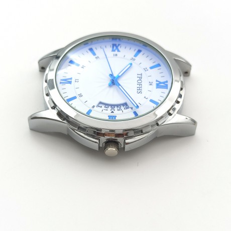 New Men’s Fashion White Dual Calendar Watch Face For PT-002