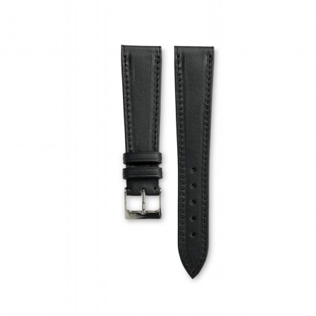 Leather strap black tone in tone size S