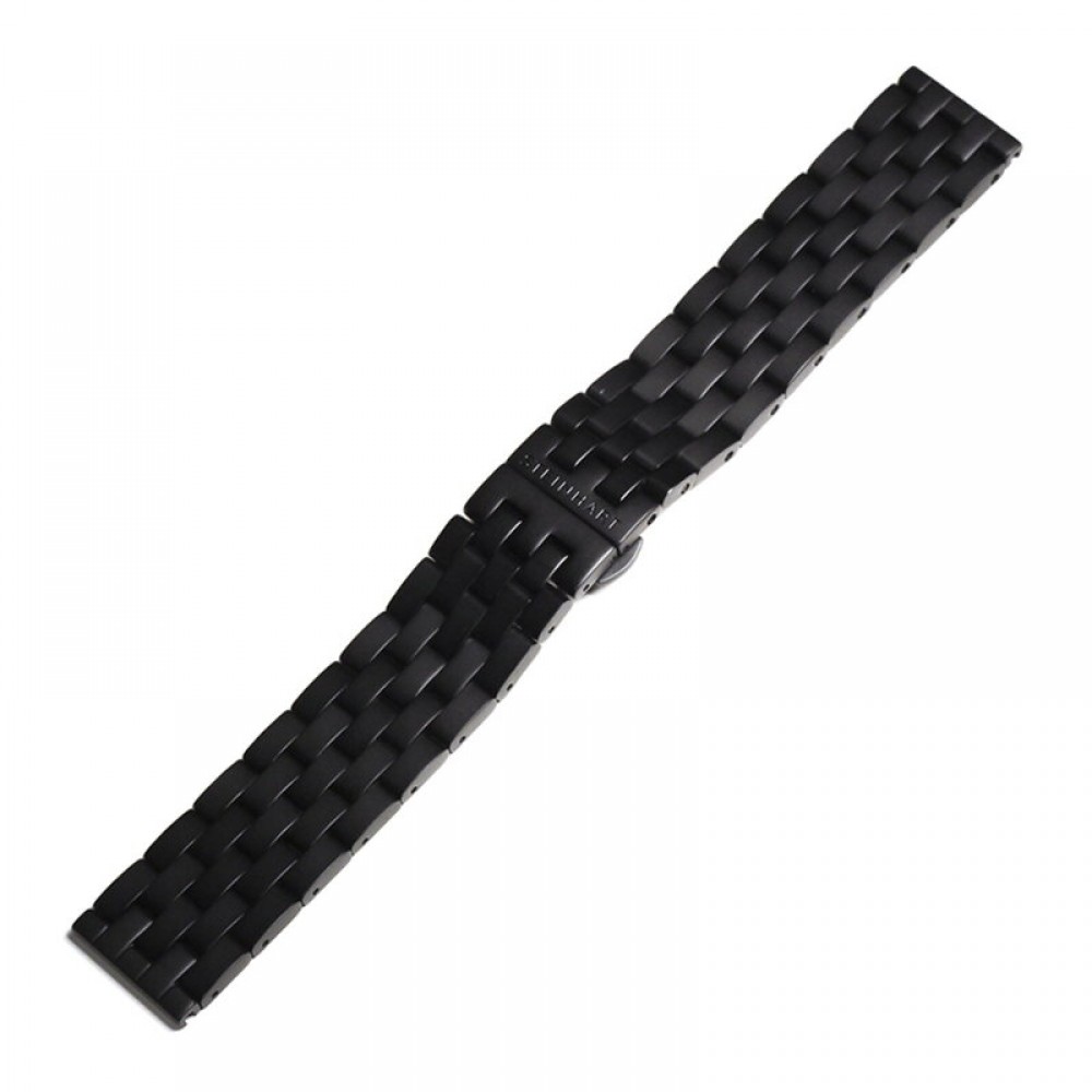 Stainless steel bracelet black DLC for Nav B 44 Chrono Black DLC