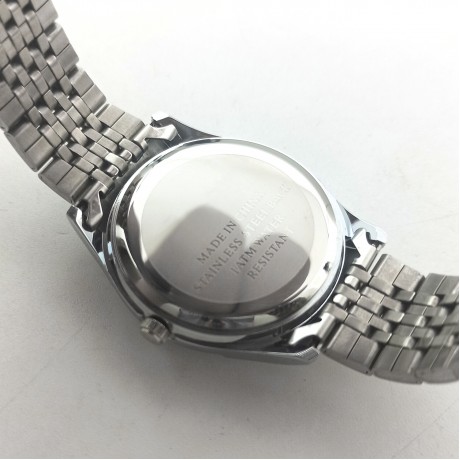 Fashionable Steel Band Men’s Watch Dual Calendar Waterproof Quartz Men’s and Women’s Couple Watch TT-263420