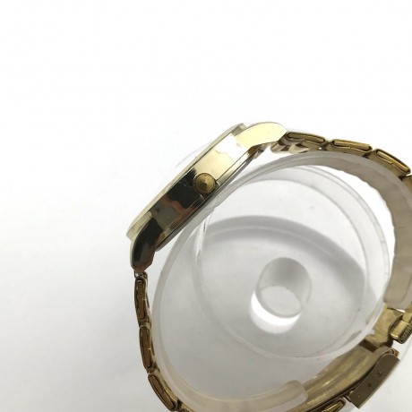 Men’s gold watch luminous quartz watch waterproof steel belt watch TT-263483