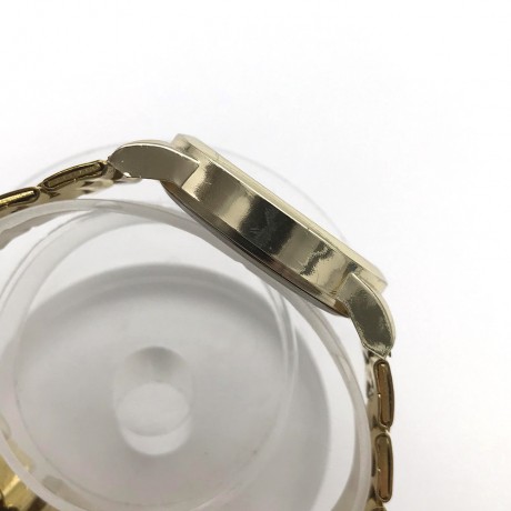 Men’s gold watch luminous quartz watch waterproof steel belt watch TT-263483