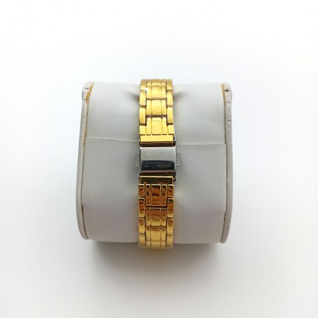 Watch Men’s Non Mechanical Watch Gold Classic Thin Steel Band Waterproof Luminous Quartz Watch TT-263360